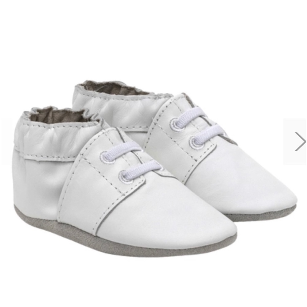 Robeez Special Occasion Soft Soles White